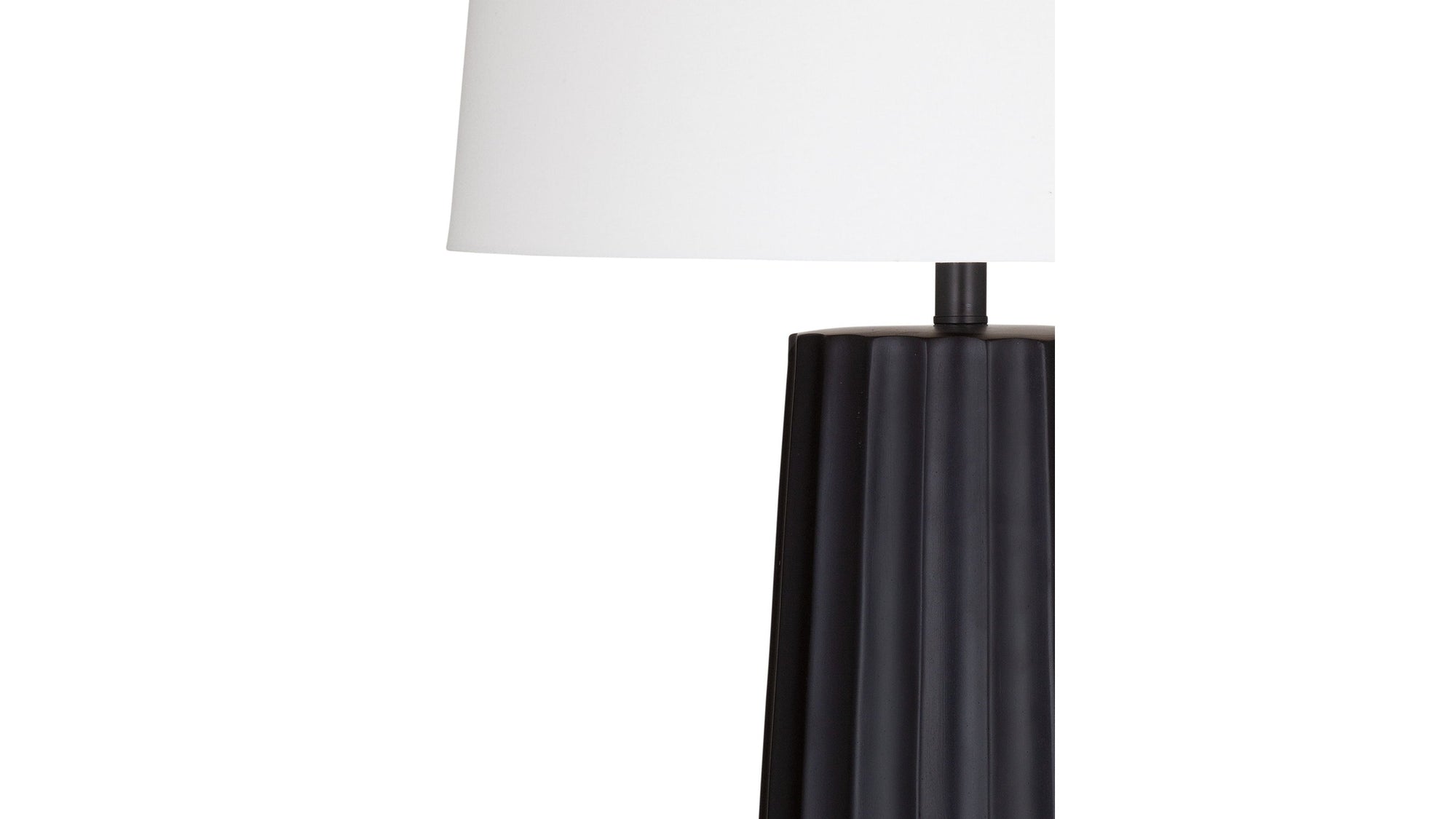 Sabine - Table Lamp - Black / White