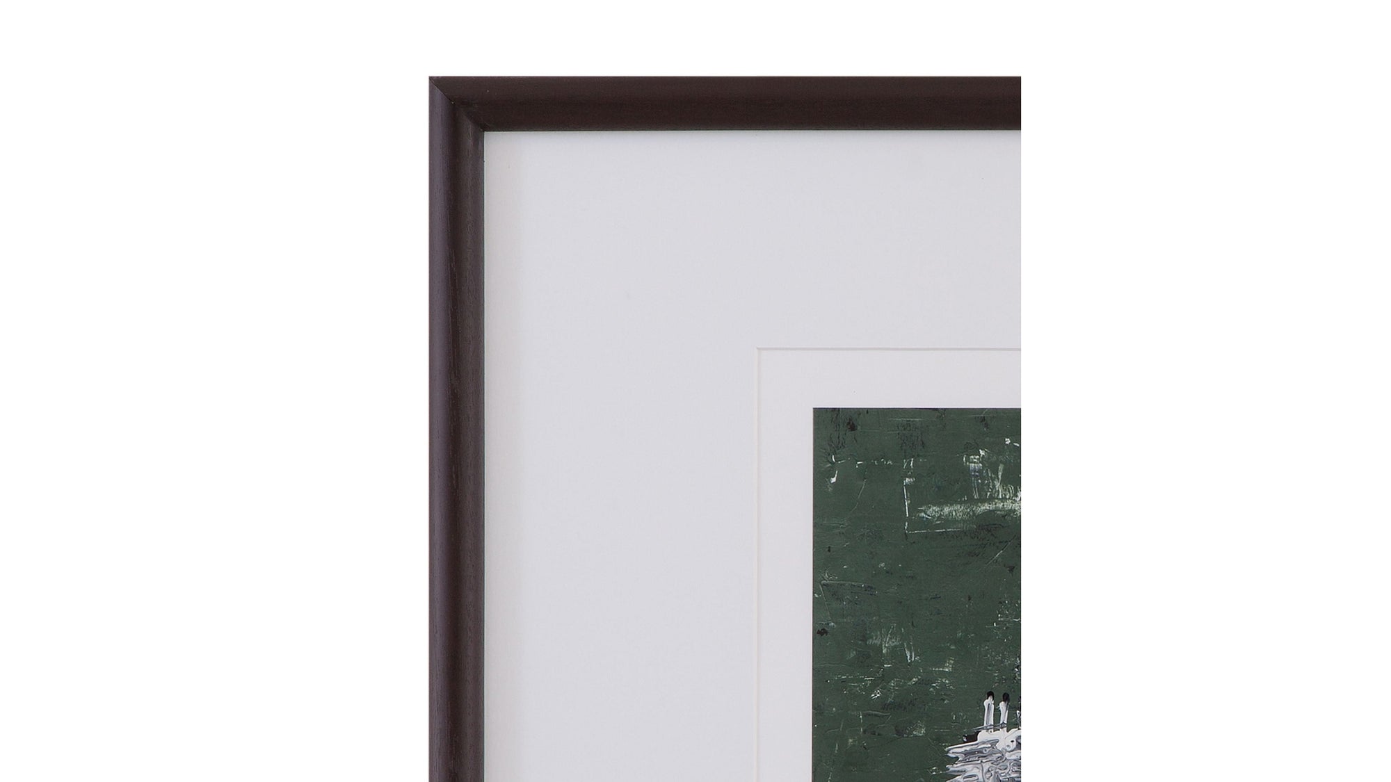 Dual Dichotomy III Framed Print - Gray / White