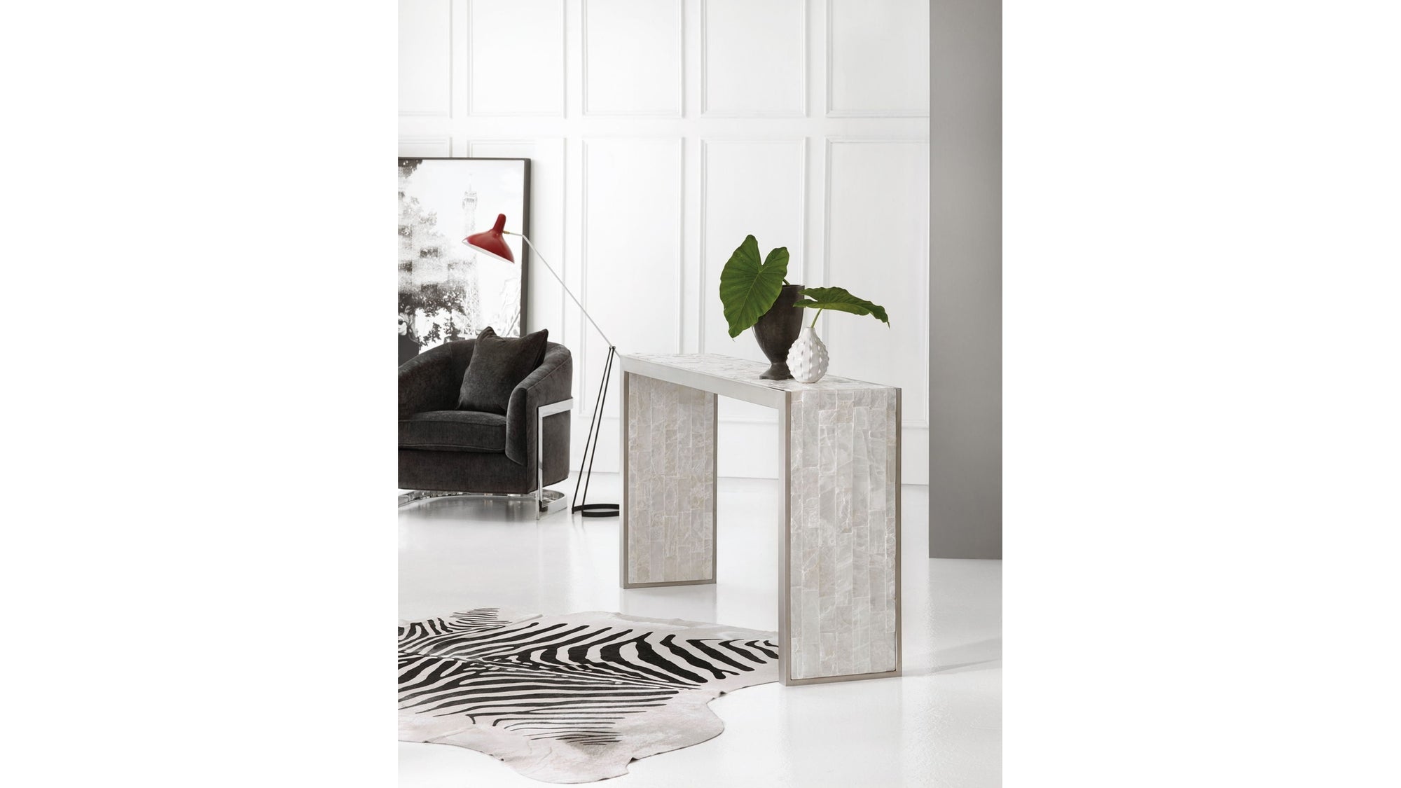 Melange - Emma Console Table - Beige