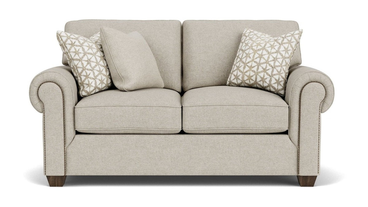 Carson - Loveseat, Nailhead Trim