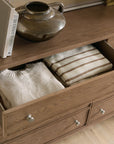 Sonnet - Eight-Drawer Dresser - Dark Gray