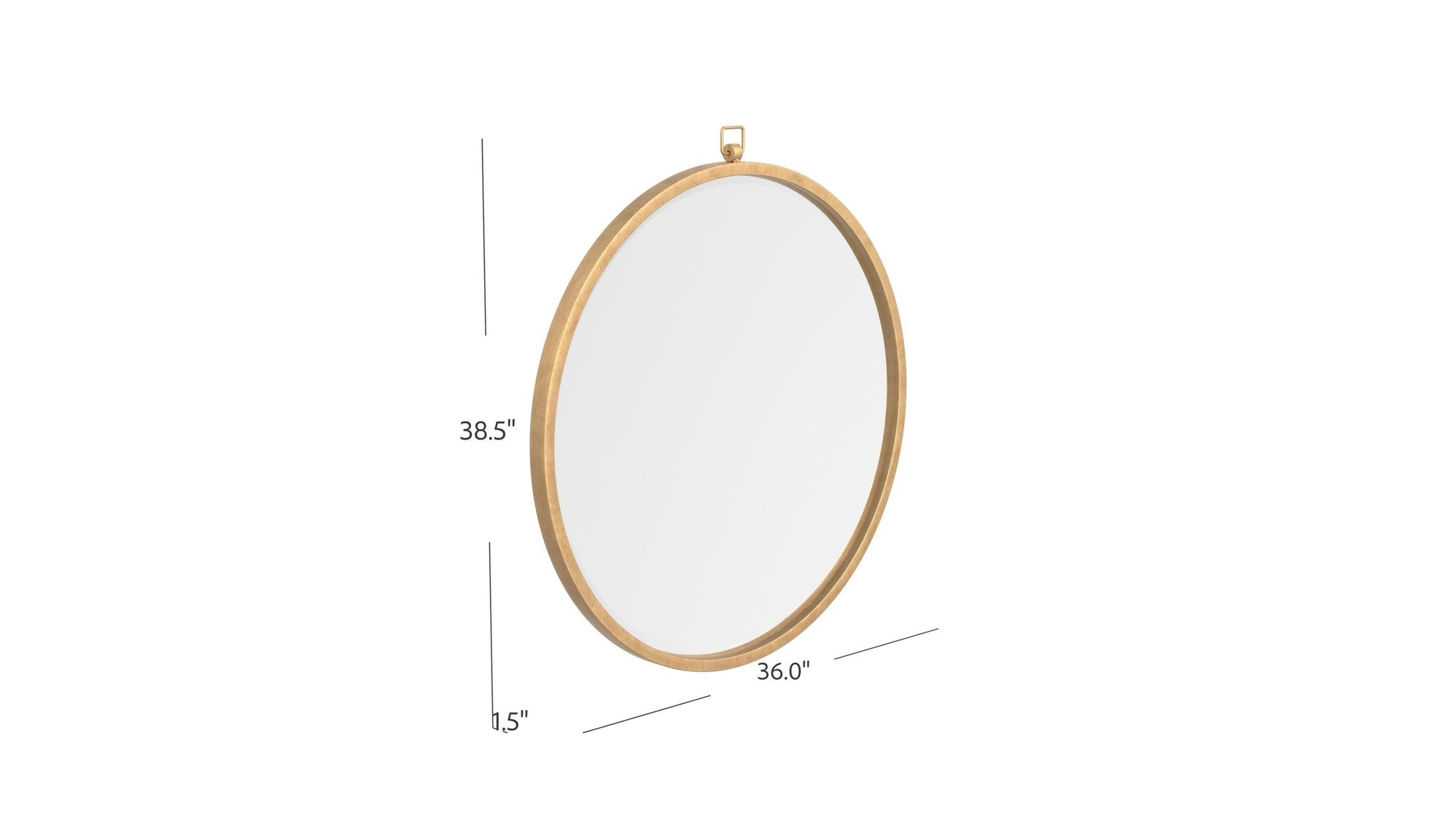 Quinn - Wall Mirror - Gold