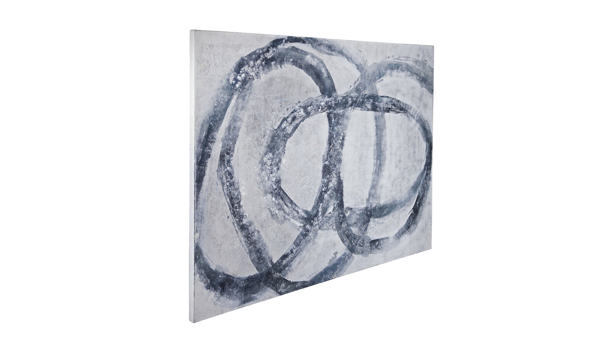 Altarium Canvas Art - White / Blue