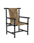 Wichita - Occasional Chair Set of 2 - Black / Light Brown