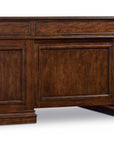 Leesburg - Executive Desk - Dark Brown