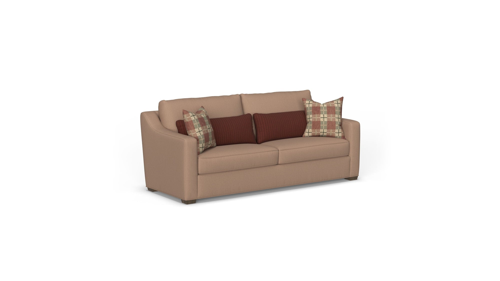 Milo - Fabric Two- Fabric Cushion Sofa