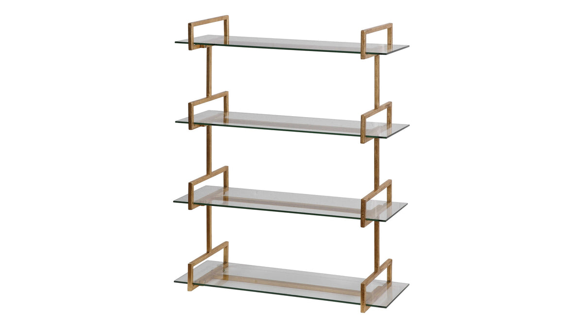 Auley - Wall Shelf - Gold