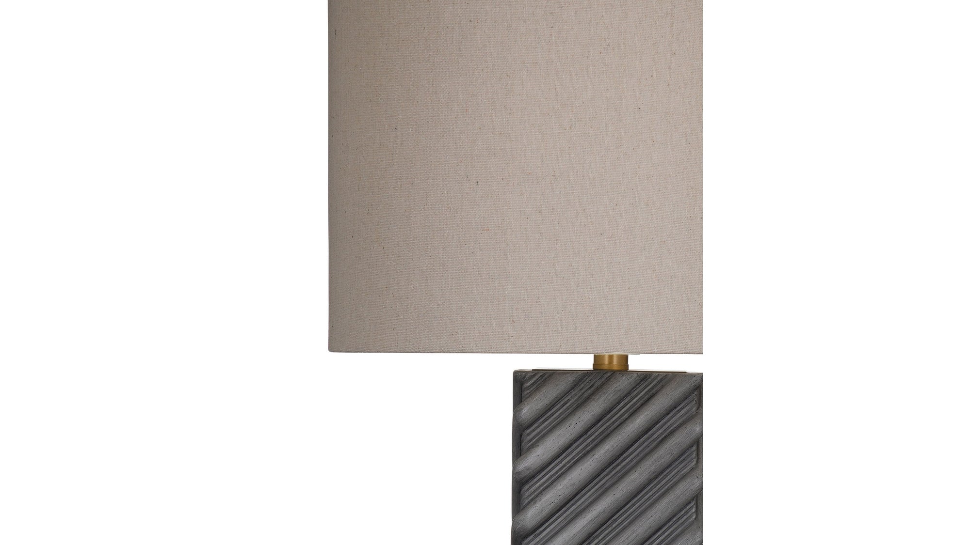 Gannex - Table Lamp - Dark Gray / Beige