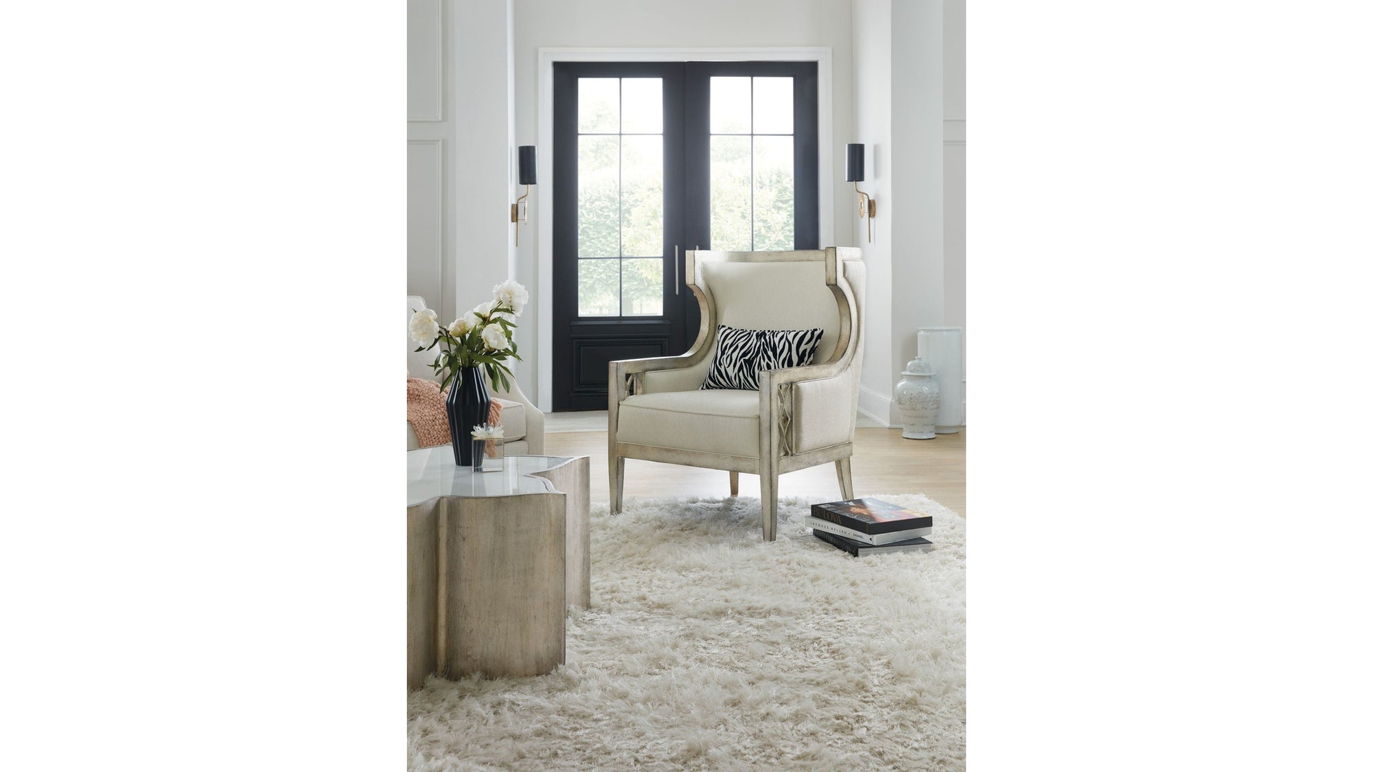 Sanctuary 2 - Debutant Wing Chair - Beige