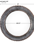 Tanaina - Round Mirror - Silver