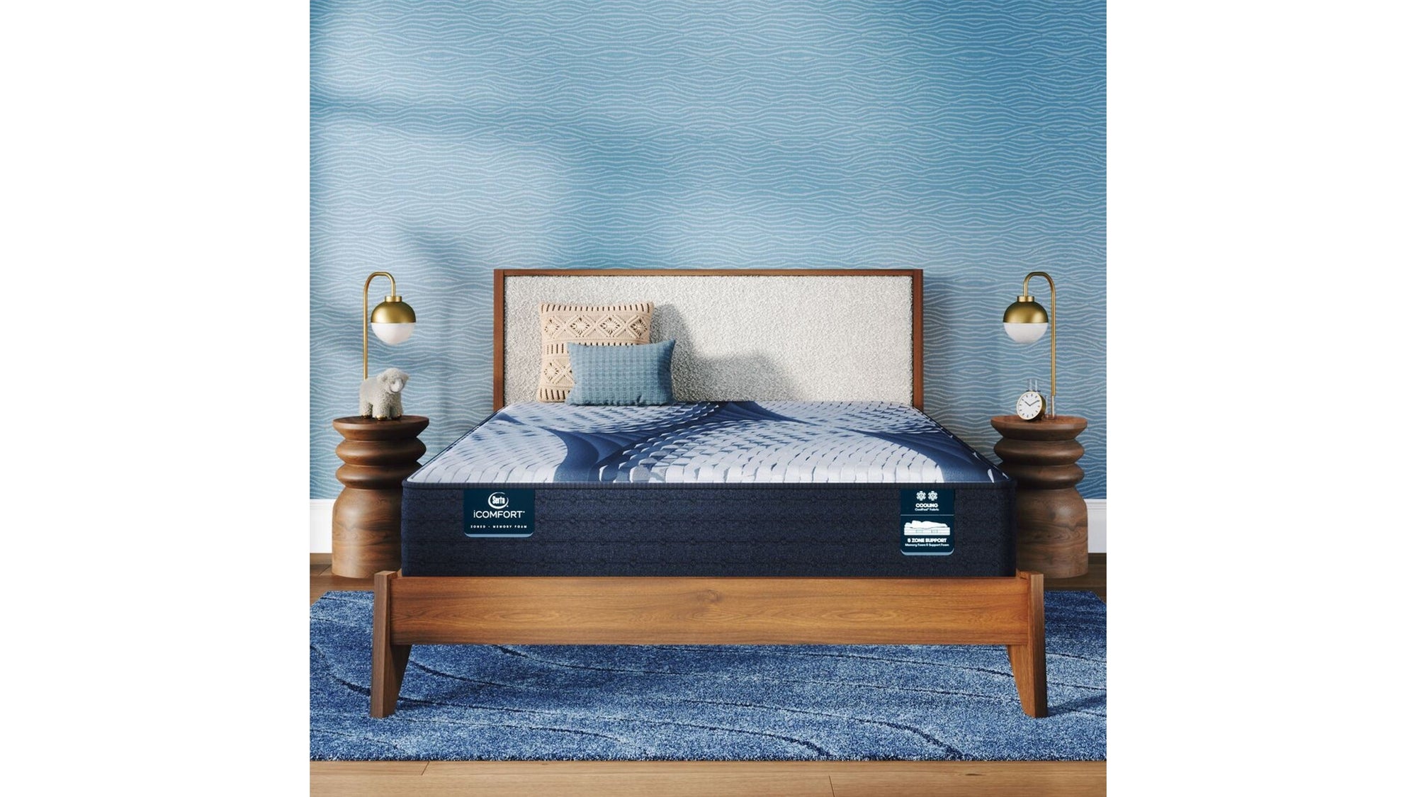iComfort - 11.5" Elana Memory Foam Firm Mattress