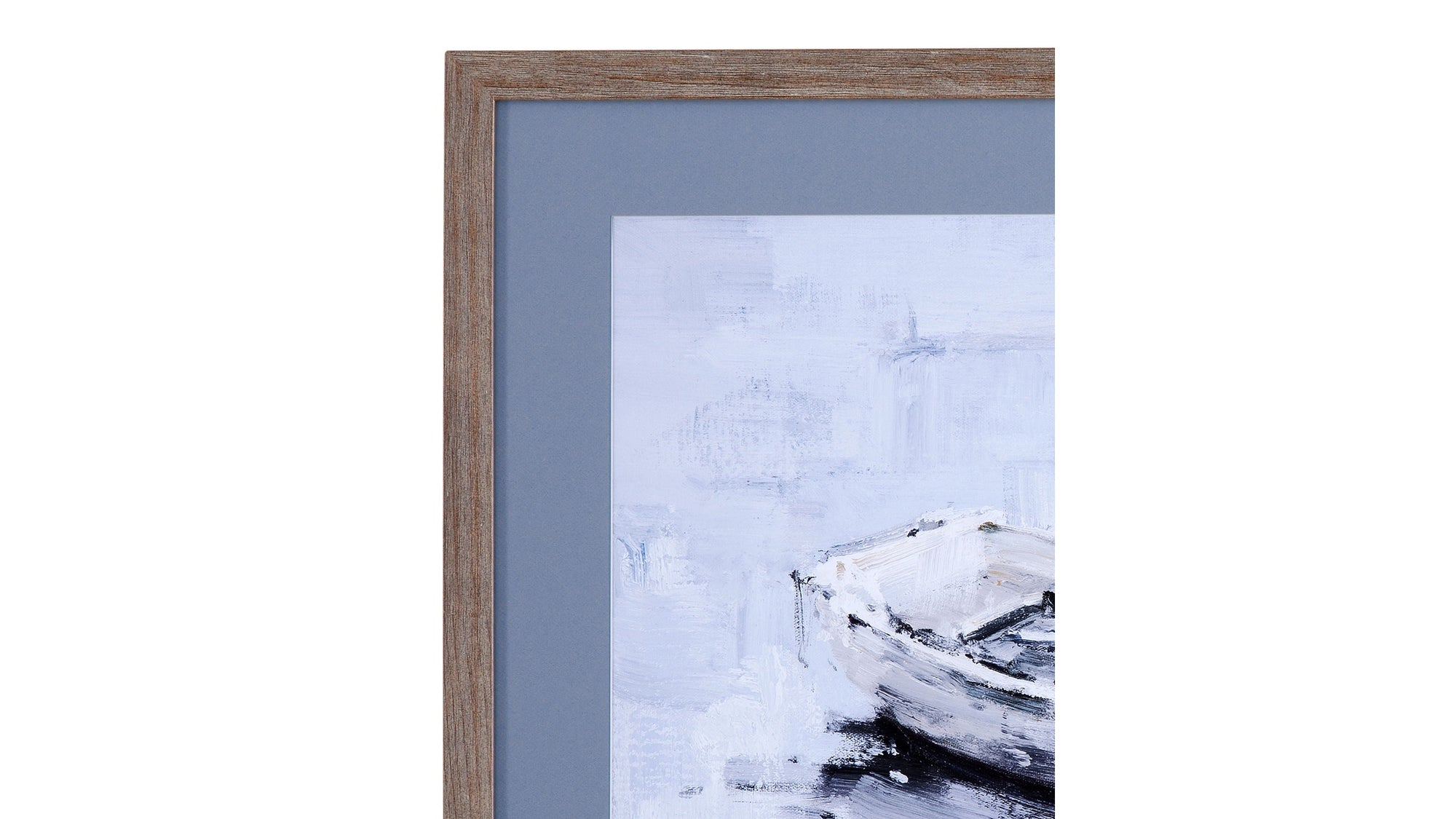 Drifting Morning Row II - Gray