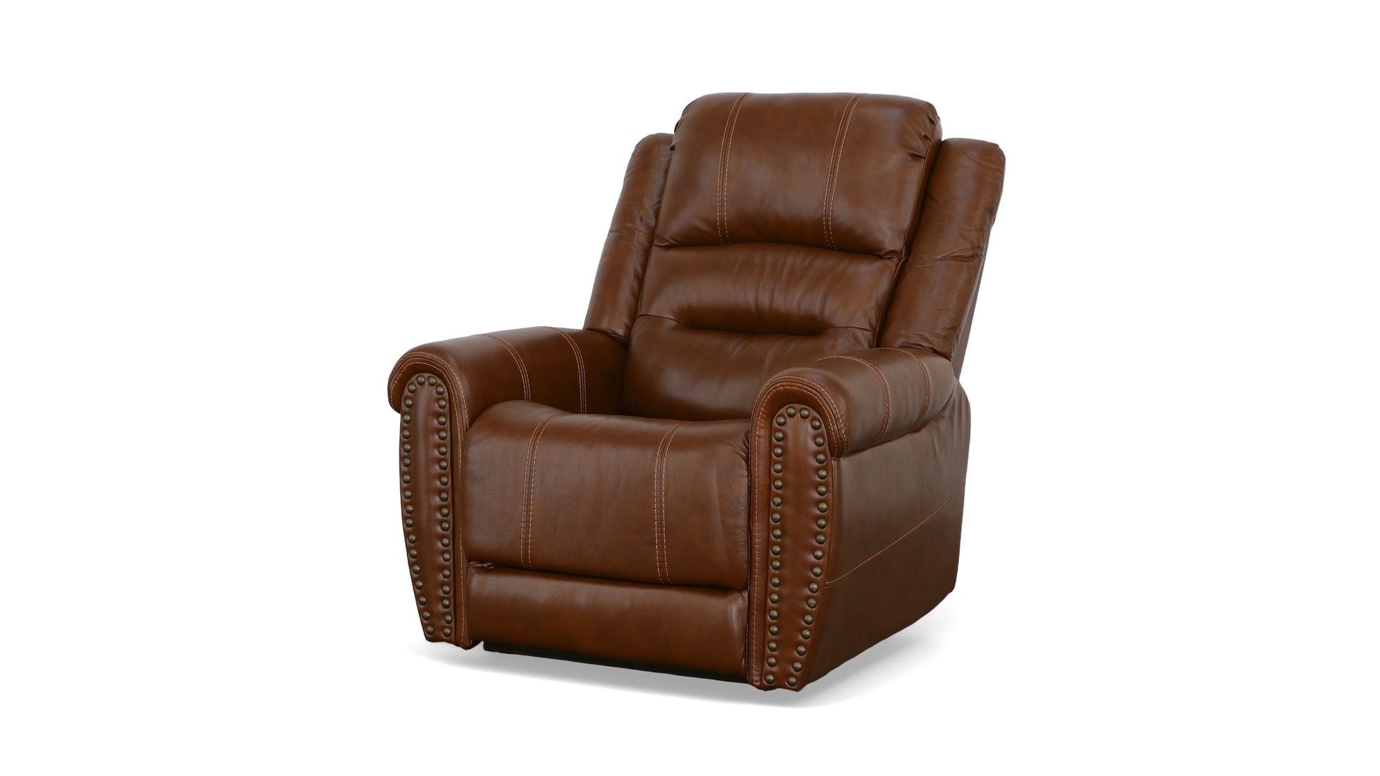 Oscar - Power Lift Recliner With Right-Hand Control & Power Headrest - Grizzly