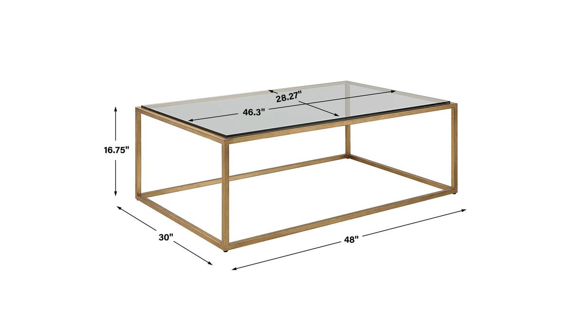 Bravura - Coffee Table - Gold