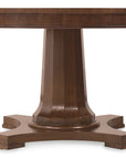 Archives - Round Pedestal Dining Table - Dark Brown
