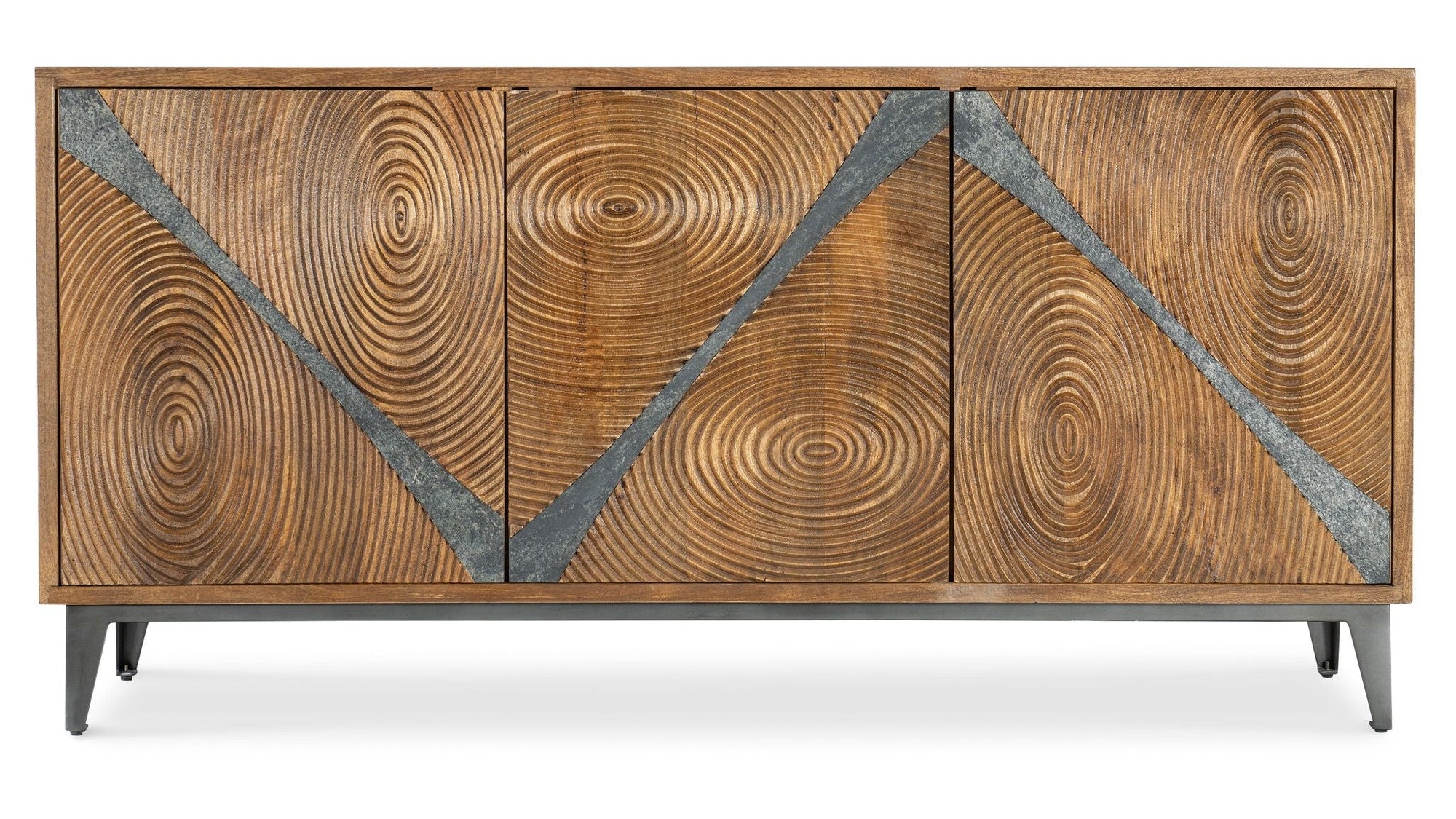 Commerce And Market - Vortex Credenza - Light Brown