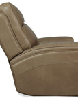 Riverton - Power Gliding Recliner With Power Headrest And Lumbar - Brown