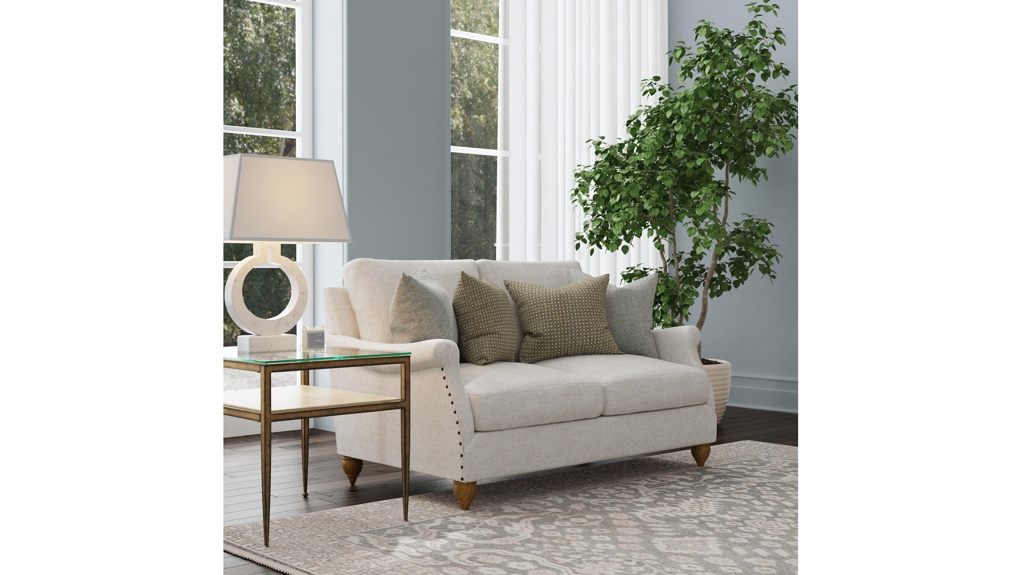 Veda - 60" Loveseat