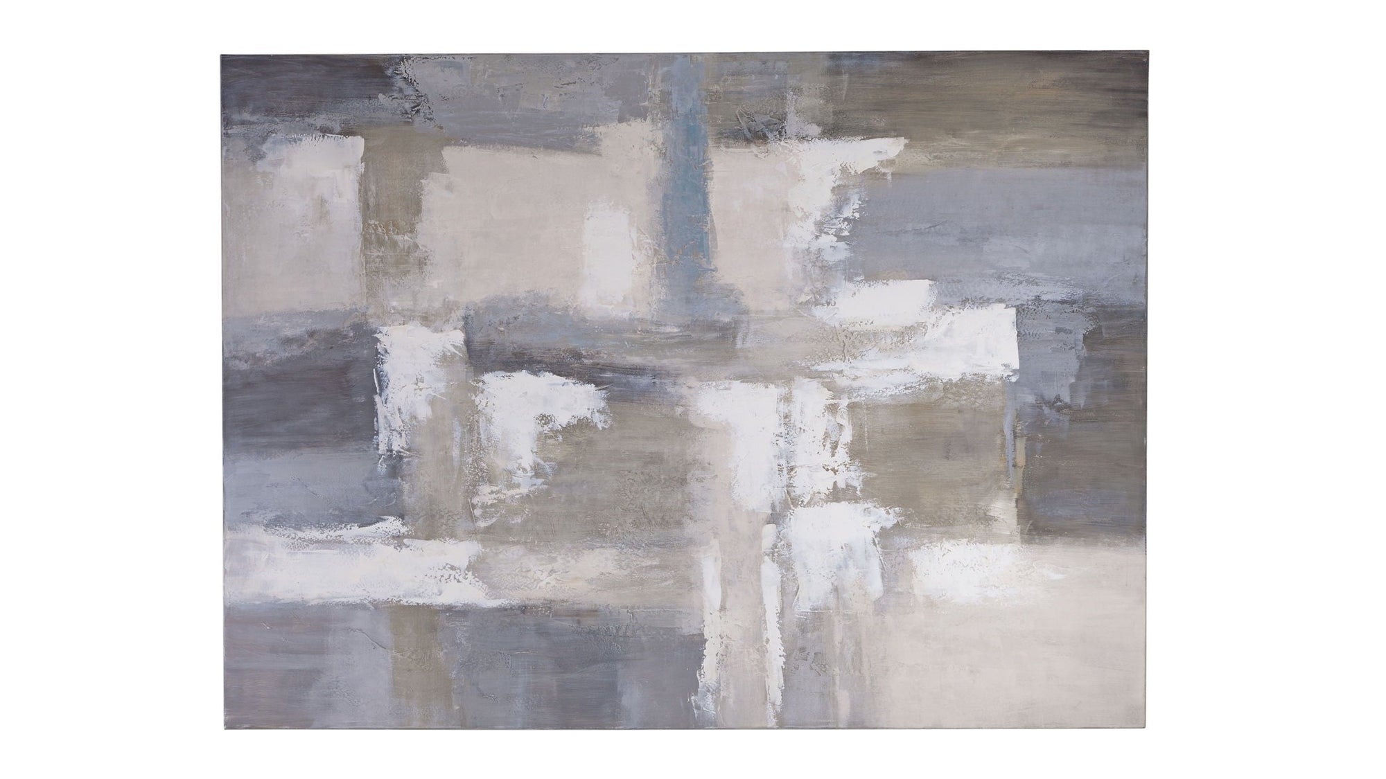 Bexar Canvas Art - Taupe