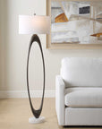 Sonic - Open Oval Floor Lamp - Bronze