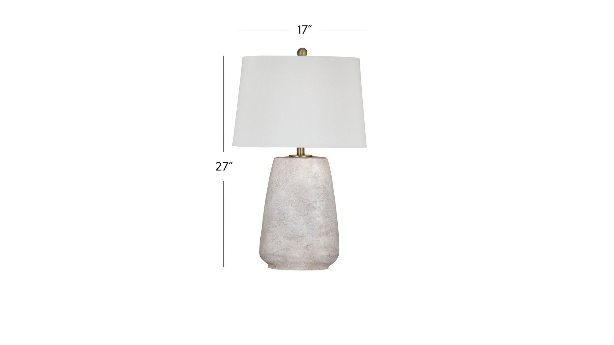 Kasi - Table Lamp - Pearl Silver