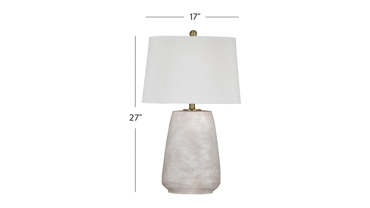 Kasi - Table Lamp - Pearl Silver