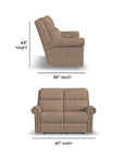 Bernard - Loveseat With Nailhead Trim