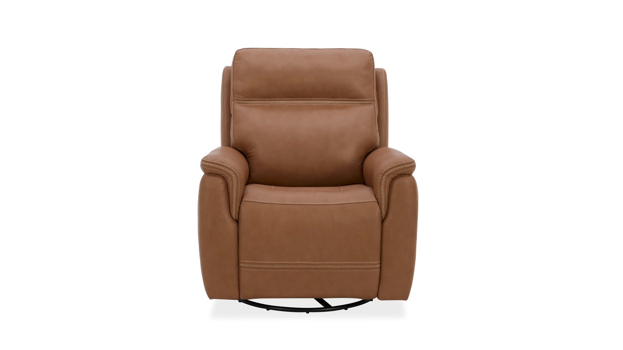 Sawyer - Swivel Glider With Power Headrest, Lumbar, Heat &amp; Massage