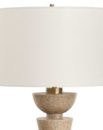Cullum - Geometric Table Lamp - Light Brown