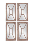 Boca - Wall Mirror - Light Brown