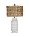 Tigris - Table Lamp - White / Light Brown