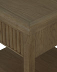Reed - Chairside Table - Driftwood Oak