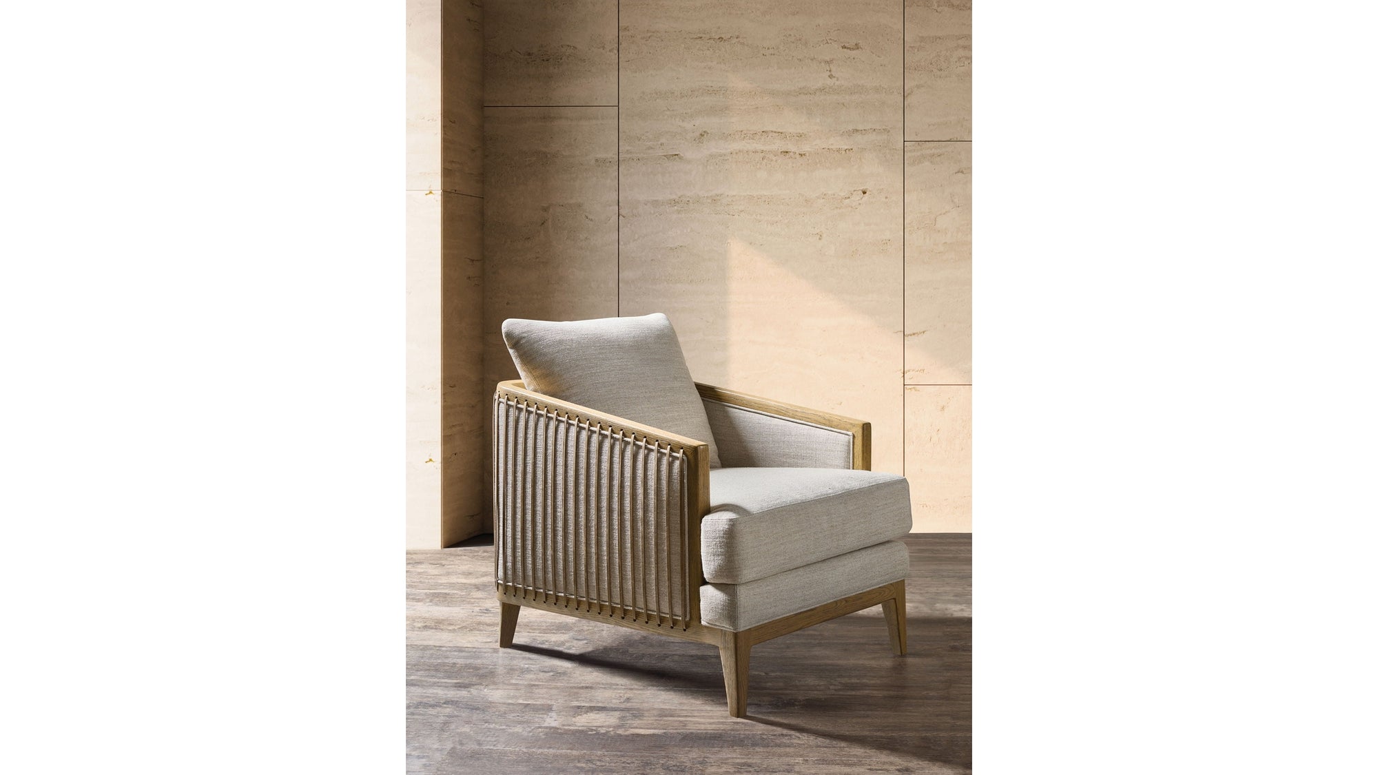 SS - Enveyed Stationary Chair - Beige