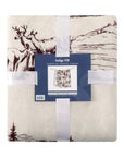 Campfire - White Pine Campfire Sherpa Throw 6 Per Carton - Tan