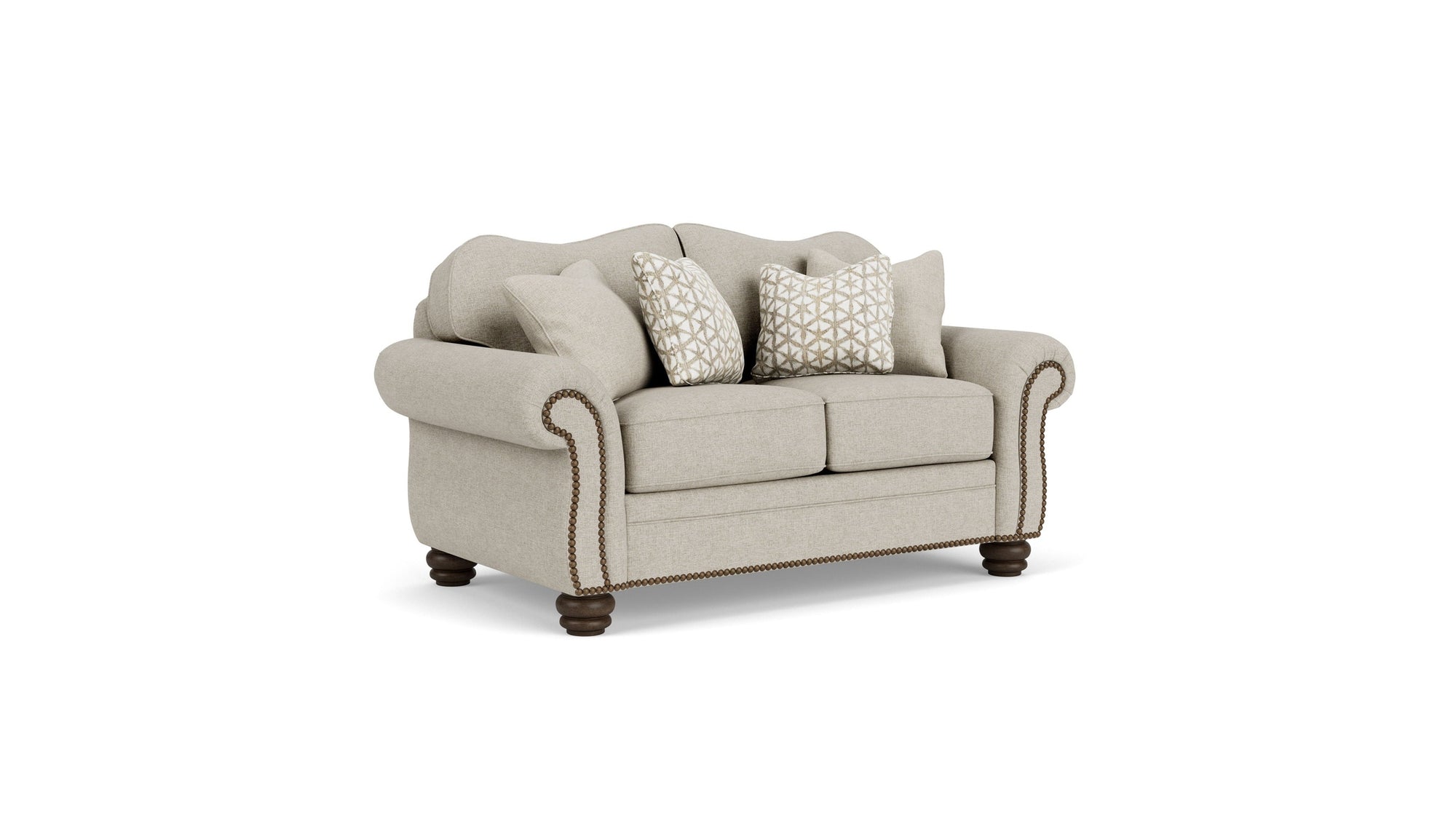 Bexley - Loveseat, Nailhead Trim