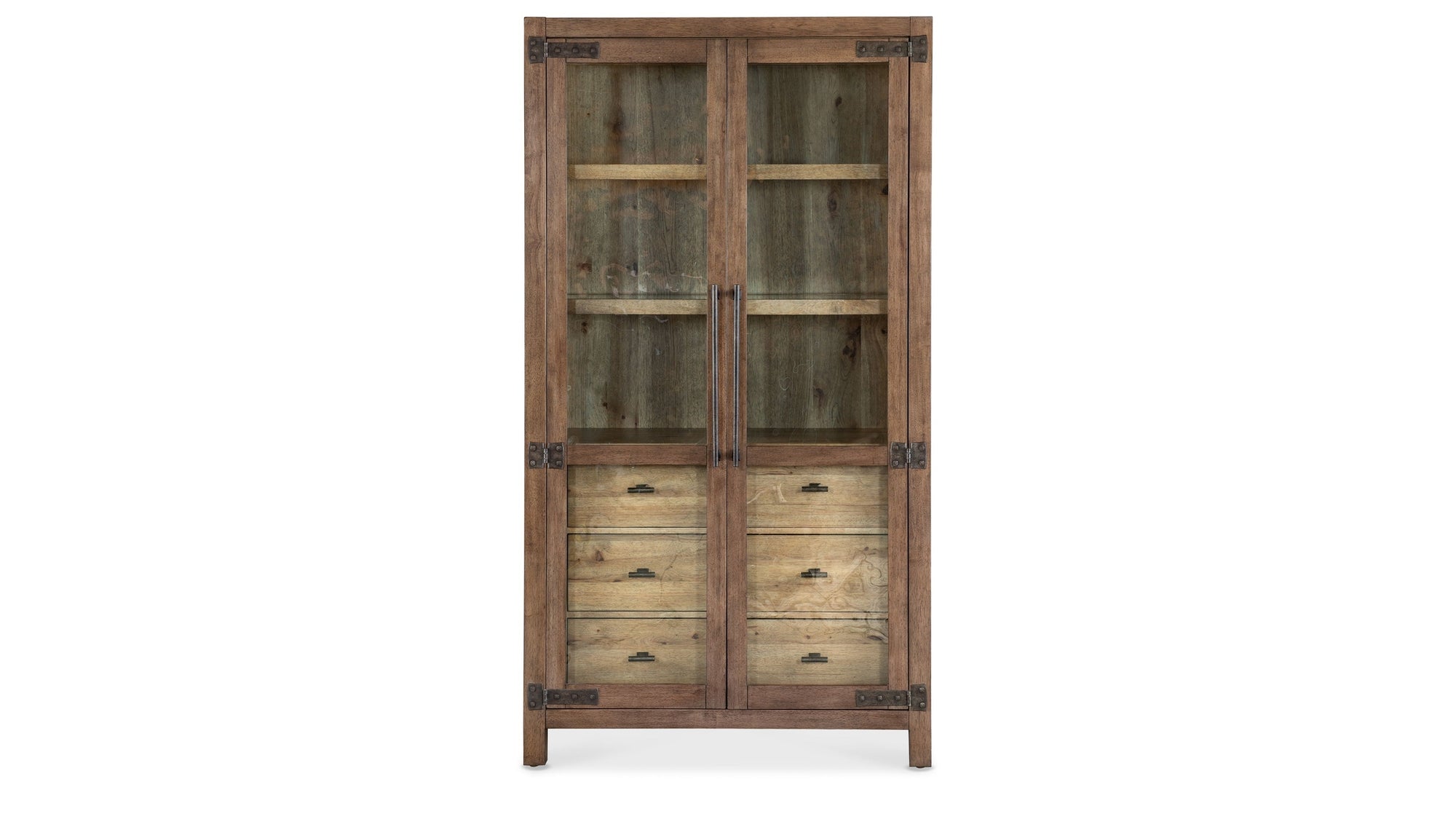 Vineyard Row - Display Cabinet - Light Brown