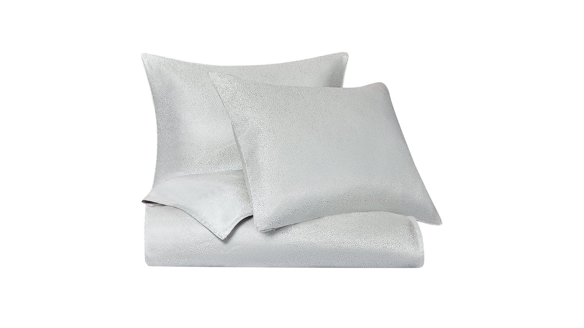 Marilyn Modern Bubble - King Comforter Set Set of 3 - Gray