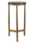 Eternity - Brass Accent Table