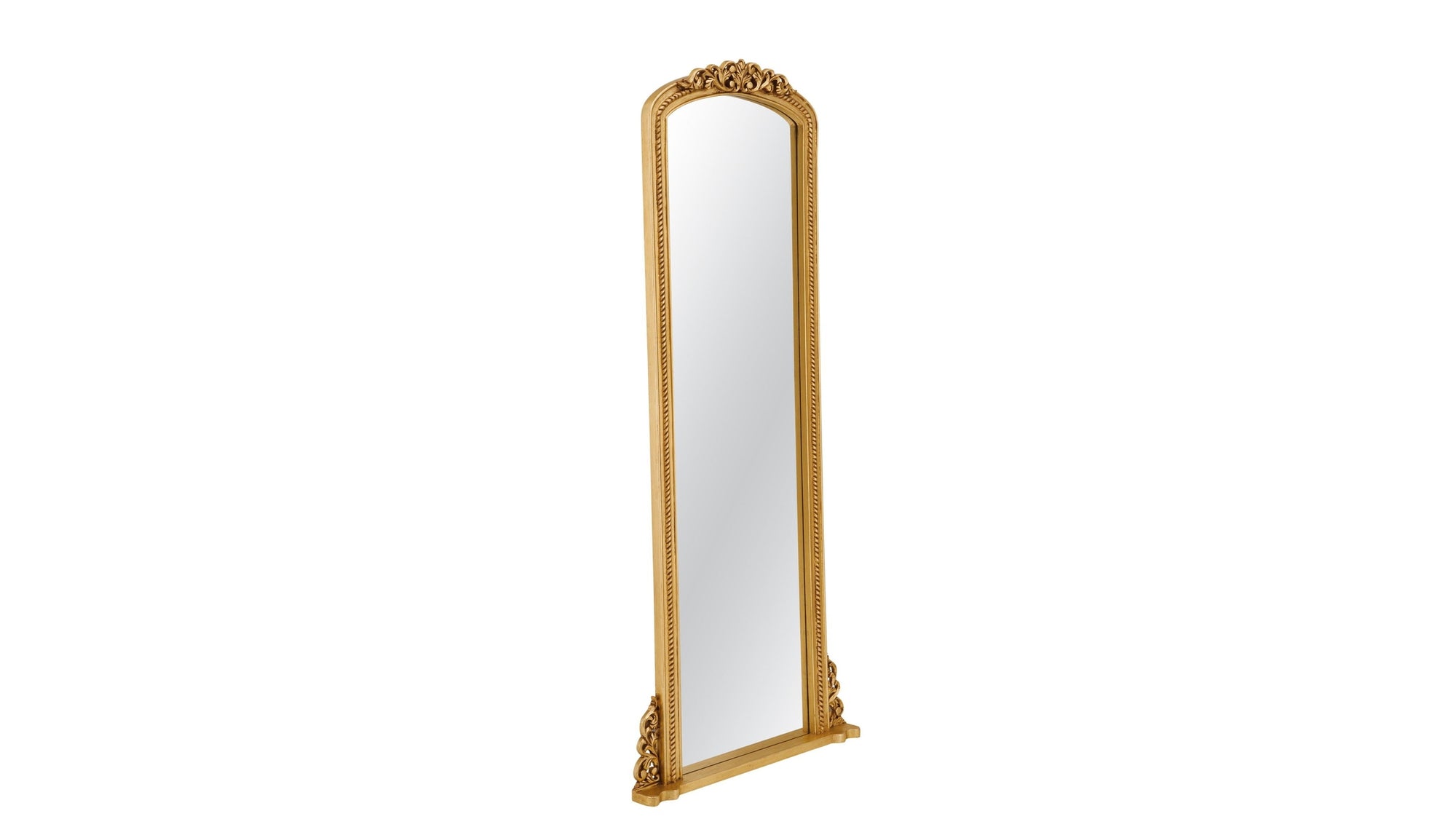 Cena - Floor Mirror - Antique Gold