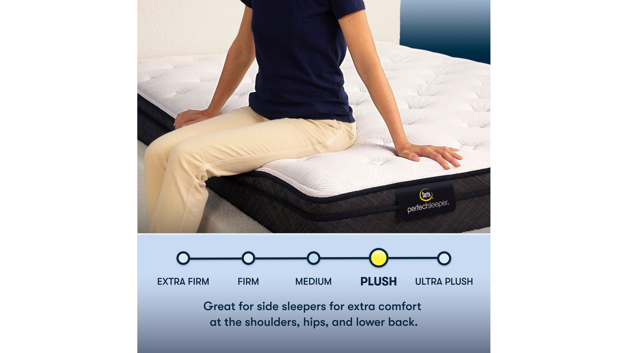 Perfect Sleeper - 11" Adoring Night Plush Euro Top Mattress