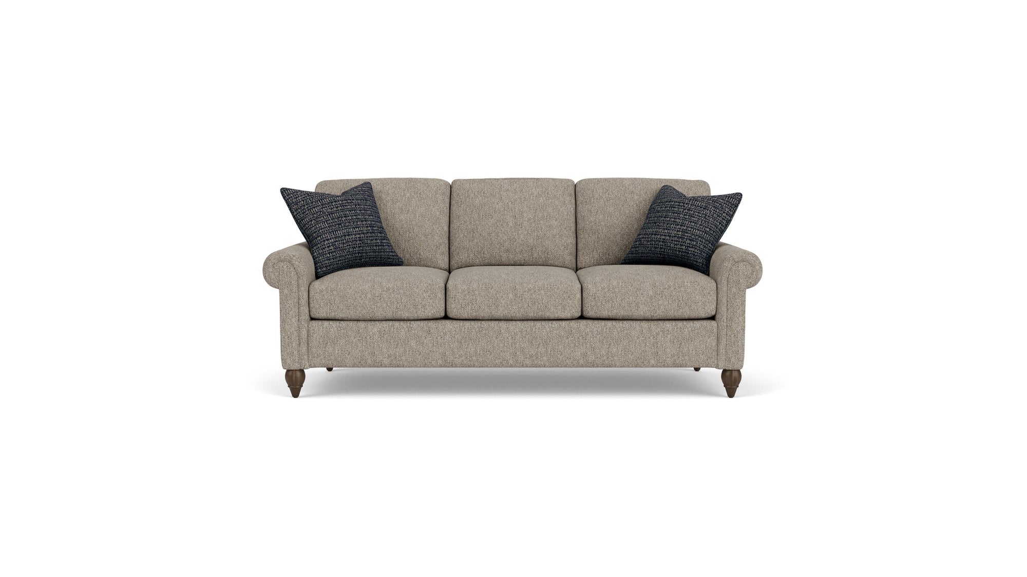 Moxy - Fabric Sofa With Rolled Arms