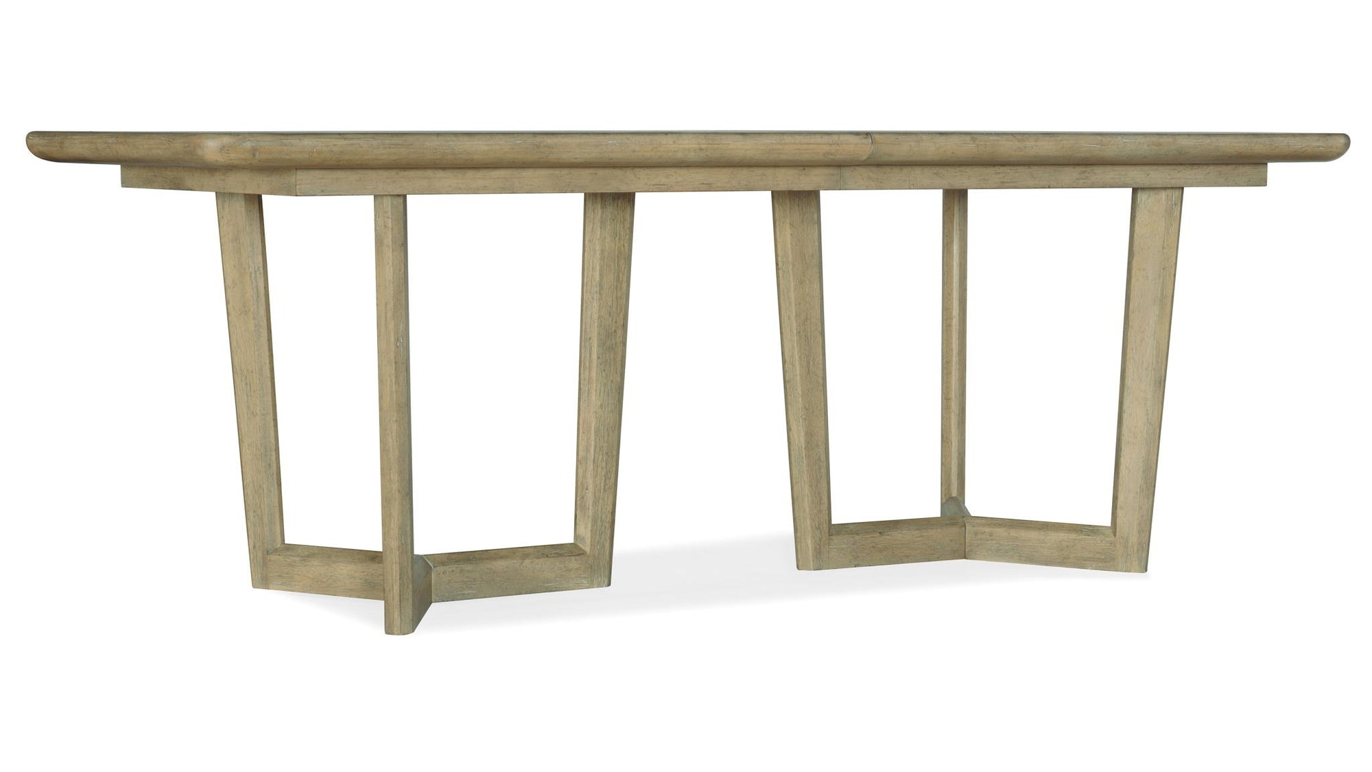 Surfrider - Rectangle Dining Table With 2-18" Leaves - Light Brown