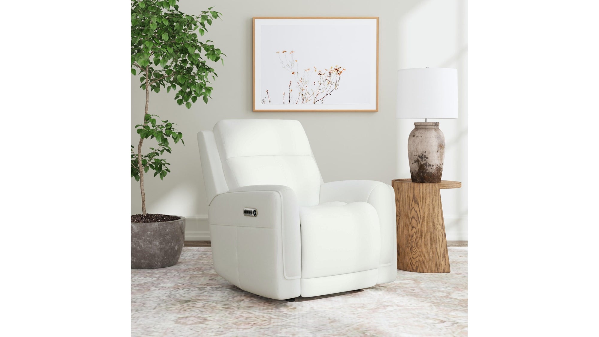 Alister - Power Gliding Recliner With Power Headrest And Lumbar