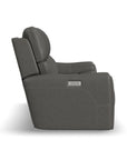 Carter - Power Reclining Sofa With Console & Power Headrests & Lumbar