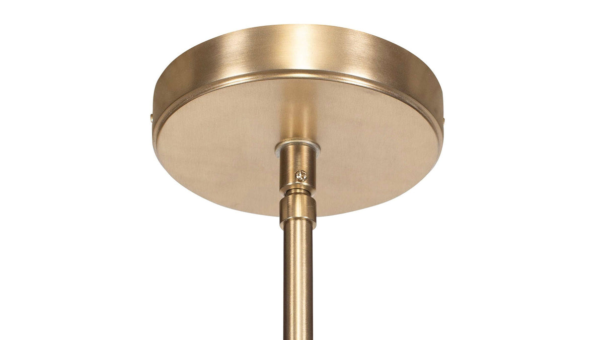 Hestia - 1 Light Natural Rope Pendant - Light Brown