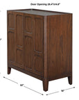 On The Block - 2 Door Cabinet - Walnut