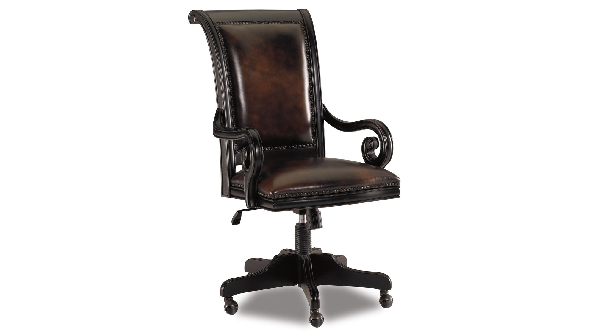 Telluride - Tilt Swivel Chair - Dark Brown