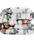 Campfire - Ranch Life Western Toile Campfire Sherpa Throw 6 Per Carton - Duffle Bag