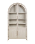 Fynn - Display Cabinet - Light Gray Oak