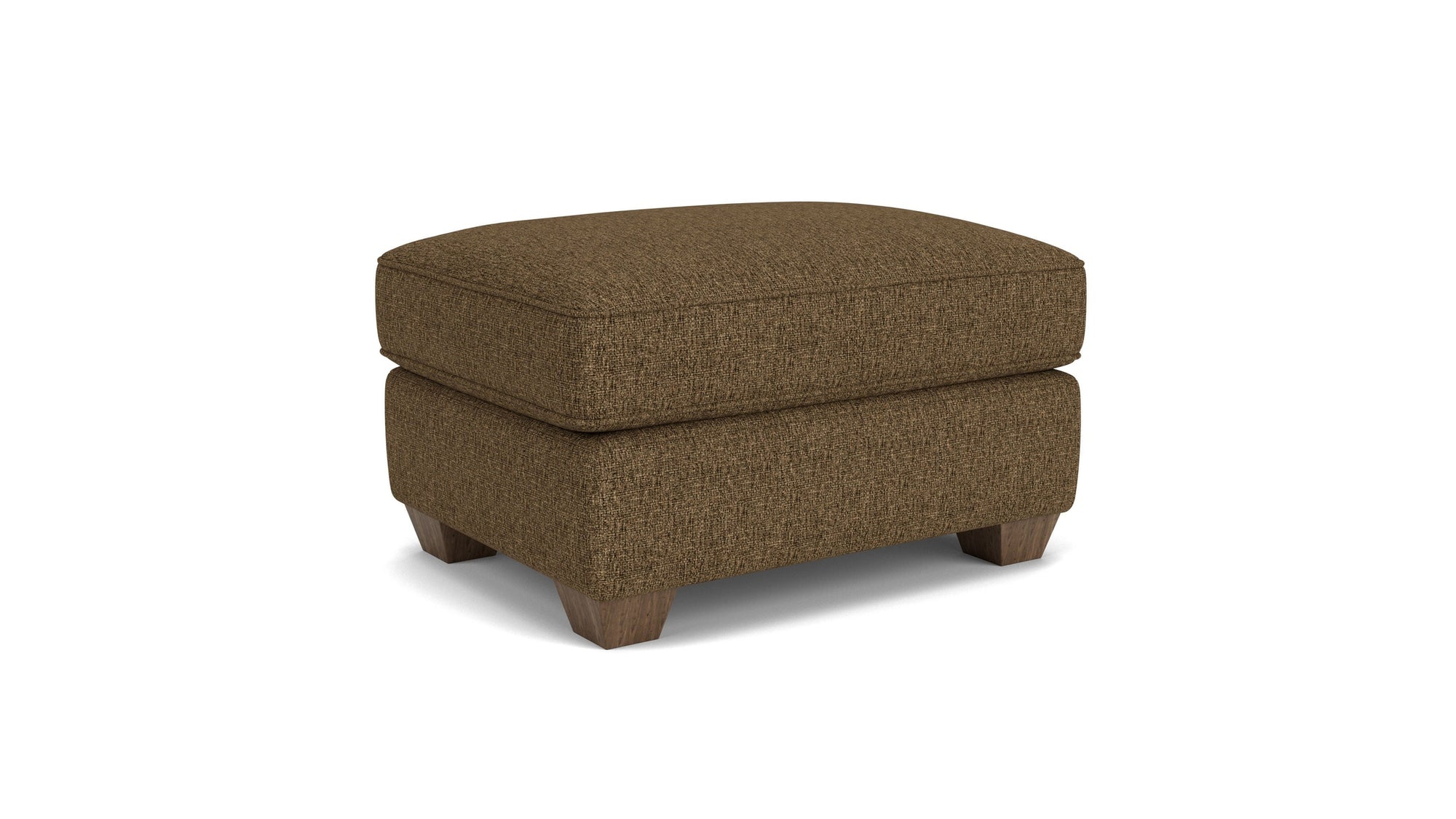 Carson - Ottoman, Heavy Thread Stitching